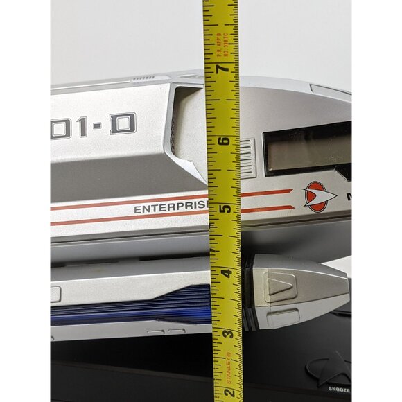 Star Trek Enterprise Magellan Shuttlecraft Radio Alarm Clock Works - Picture 13 of 13